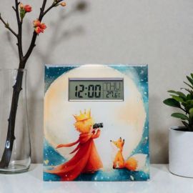 OROLOGIO DA TAVOLO CON PICCOLO PRINCIPE: BOMBONIERA ORIGINALE