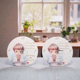 OROLOGIO PERSONALIZZABILE CON BIMBO: BOMBONIERA UNICA PER PRIMA COMUNIONE