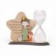 CLESSIDRA CON PICCOLO PRINCIPE E STELLA CON FRASE: BOMBONIERA UNICA E PREZIOSA