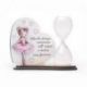 CLESSIDRA CON BALLERINA E CUORE: BOMBONIERA DANZA UNICA E ORIGINALE
