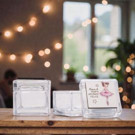 SCATOLA PORTAGIOIE CON BALLERINA E FRASI PER BOMBONIERE DANZA