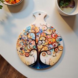 TAGLIERE ALBERO DELLA VITA: BOMBONIERA ORIGINALE PER MATRIMONI E ANNIVERSARI