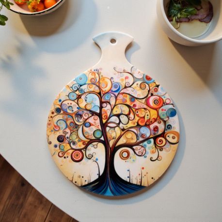 TAGLIERE ALBERO DELLA VITA: BOMBONIERA ORIGINALE PER MATRIMONI E ANNIVERSARI