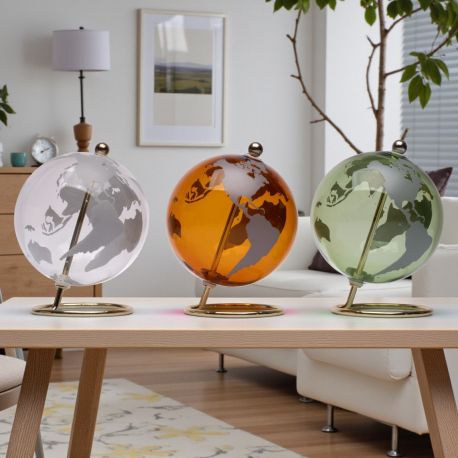 MAPPAMONDO GIREVOLE ASSORTITI IN 3 COLORI BOMBONIERA ORIGINALE PER EVENTI SPECIALI