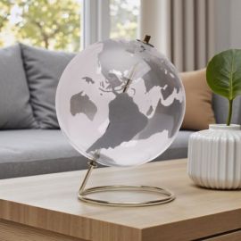 MAPPAMONDO GIREVOLE TRASPARENTE BOMBONIERE AMICI DI CUOREMATTO SOLIDALI