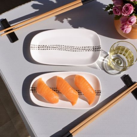 SET SUSHI 6 PEZZI BOMBONIERE SOLDIDALI AMICI DI CUOREMATTO