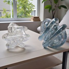 NODO D'AMORE ASSORTITO IN DUE COLORI BOMBONIERA ORIGINALE PER NOZZE