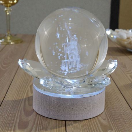 BOMBONIERA SFERA LED "IL PICCOLO PRINCIPE" PER BATTESIMO E COMUNIONE