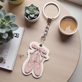 PORTACHIAVI A FORMA DI SCARPETTE PER BOMBONIERE DANZA ORIGINALI