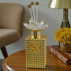 PROFUMATORE AMBIENTE NUMERO 50 PER ANNIVERSARIO ELEGANTE BOMBONIERA