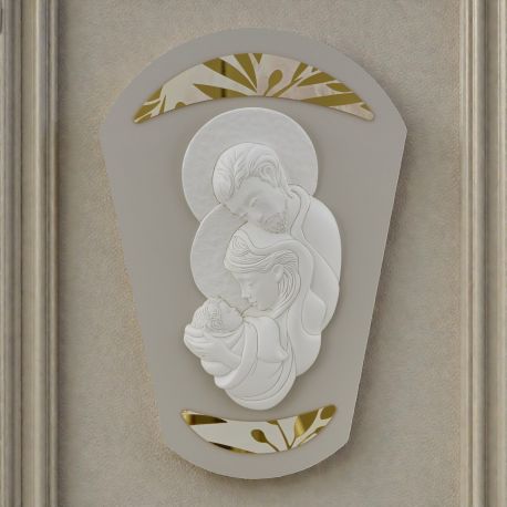 BOMBONIERA PANNELLO SAGOMATO SACRA FAMIGLIA PER EVENTI SPECIALI