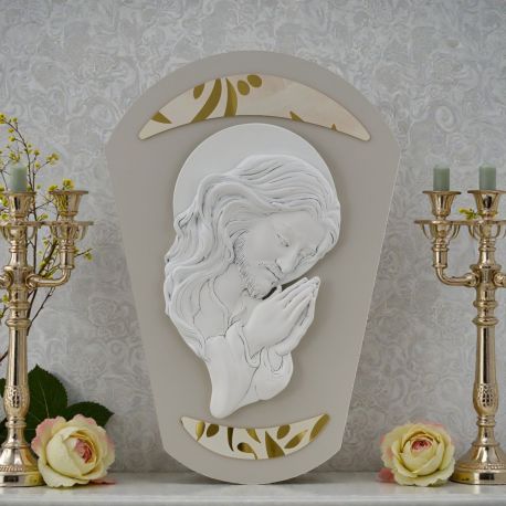 PANNELLO SAGOMATO CON GESU' CRISTO: BOMBONIERA UNICA PER OGNI EVENTO