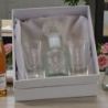BOMBONIERA UTILE E ORIGINALE CONFEZIONE 3 PEZZI BOTTIGLIETTA E BICCHIERI LIQUORE