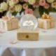 LAMPADE LED CON BASE QUADRATA: BOMBONIERA CUORE PER MATRIMONIO E ANNIVERSARIO