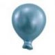 BOMBONIERA CALAMITA PALLONCINO CELESTE PER NASCITA E BATTESIMO BIMBO