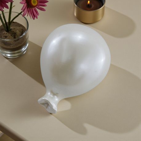 BOMBONIERA CALAMITA PALLONCINO BIANCO PER OGNI OCCASIONE