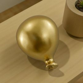 BOMBONIERA CALAMITA PALLONCINO ORO PER MATRIMONIO E NOZZE D'ORO