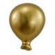 BOMBONIERA CALAMITA PALLONCINO ORO PER MATRIMONIO E NOZZE D'ORO