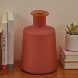 VASO PORTAFIORI COLOR RUGGINE BASSO: BOMBONIERA ORIGINALE ED ECONOMICA