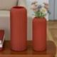 VASO CILINDRICO RUGGINE A RIGHE: BOMBONIERA ORIGINALE PER MATRIMONIO!
