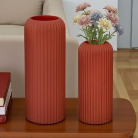 VASO CILINDRICO RUGGINE A RIGHE: BOMBONIERA ORIGINALE PER MATRIMONIO!
