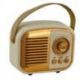  SPEAKER BLUETOOTH VINTAGE PANNA E ORO: MUSICA PER MATRIMONI