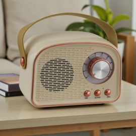 SPEAKER BLUETOOTH RADIO UNIQUE PANNA E RAME: BOMBONIERA SPETTACOLARE