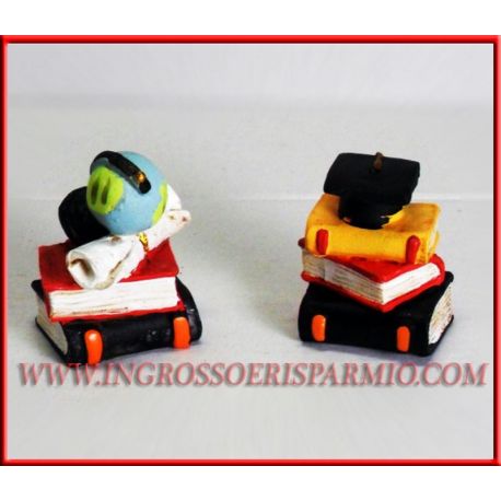 OGGETTI LAUREA ONLINE PERGAMENA TOCCO NAPPINA PENSIERINI ORIGINALI 