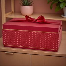 Visualizza ingrandito Precedente SCATOLA RETTANGOLARE ROSSA CON STRASS: IDEALE PER BOMBONIERE E REGALI SCATOLA RETTANGOLARE ROS