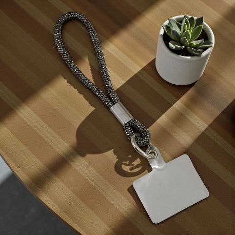 LACCIO CINTURINO PER CELLULARE CON STRASS: BOMBONIERA ORIGINALE ED ECONOMICA