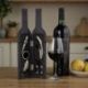SET VINO DA CINQUE PEZZI IN BOTTIGLIA: BOMBONIERA IDEALE PER MATRIMONI!