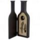 SET VINO 3 ACCESSORI IN BOTTIGLIA PIATTA: IDEA REGALO PER OGNI OCCASIONE