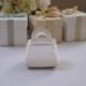 BORSETTA SIMILPELLE BIANCA: IDEA REGALO CHIC PER BOMBONIERE MODA