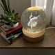 LAMPADA LED A SFERA CON BALLERINA: BOMBONIERA ORIGINALE PER EVENTI