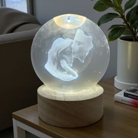 GLOBO LED INNAMORATI LUI LEI BACIO MATRIMONIO ANNIVERSARIO PROMESSA