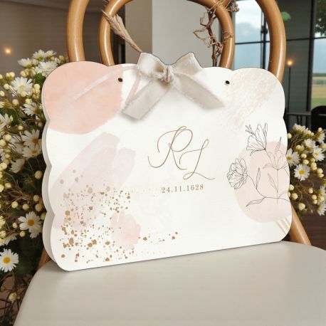 WEDDING BAG CON FIORI STILIZZATI PER UN MATRIMONIO UNICO E ORIGINALE
