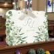 WEDDING BAG DECORATA CON FOGLIE VERDI PER UN MATRIMONIO UNICO
