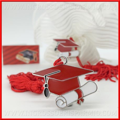 CIONDOLI FAI DA TE LAUREA TOCCO ROSSO E NAPPINA ONLINE