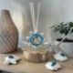 DIFFUSORE AMBIENTE CON LED TEMA MARE CON GESSETTO ASSORTITO