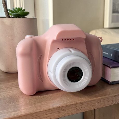 BABY CAMERA DIGITALE ROSA PER FOTO EVENTI UNICI E MEMORABILI
