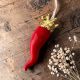 APPENDINO CORNO CERAMICA ROSSA E CORONA COLO ORO