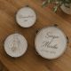 TAMBURELLO PERSONALIZZABILE BOMBONIERA ORIGINALE MATRIMONIO