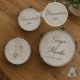 TAMBURELLO PERSONALIZZABILE BOMBONIERA ORIGINALE MATRIMONIO
