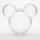 SCATOLINE PLEXIGLASS TRASPARENTE TOPOLINO / TOPOLINA NASCITA BOMBONIERE COMPLEANNO A TEMA
