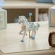 CAVALLO GIOSTRA CAROSELLO CELESTE BOMBONIERE NASCITA BIMBO
