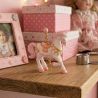 BOMBONIERA CAVALLO CAROSELLO PER NASCITA FEMMINUCCIA ORIGINALE