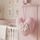 SACCHETTO CUORE ROSA PORTACONFETTI PER BOMBONIERE BATTESIMO BIMBA