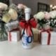BOMBONIERA MINI BOTTIGLIA SANTERO VINO SPUMANTE PER 30° COMPLEANNO