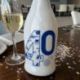 BOMBONIERA SANTERO MINI VINO SPUMANTE NUMERO 40 PER COMPLEANNO UNICO