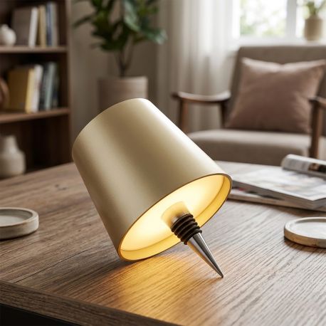 TAPPO ERMETICO PARALUME ORO CON LUCE TOUCH: BOMBONIERA ORIGINALE ED ECONOMICA